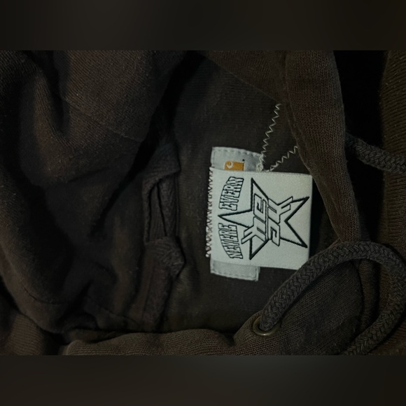 1of1 custom carhartt hoodie with matching hat - Picture 9 of 12